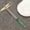 82_D, variant on Stainless Steel Chopsticks 1Pair Length White Flower Pattern Stainless Steel Chopsticks Pair New