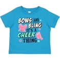 thumbnail image 3 of Inktastic Bows and Bling Its a Cheerleading Thing Girls Toddler T-Shirt, 3 of 5