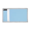 thumbnail image 2 of JIALIOU Nylon Trifold Card Wallet with ID Window Zipper Pocket for Men Women Teen Light Sky Blue, 2 of 7