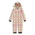 thumbnail image 2 of Nmnitkp Christmas Pajamas for Family Add Festive Atmosphere Matching Christmas Onesie Pajamas for Family, Hooded One Piece Vacation PJs, Cute Printed Holiday Loungewear, 2 of 5