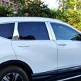 thumbnail image 4 of Para Honda CRV 2022 2021 2020 2019 2018 2017 Embellecedores cromados para postes de pilar de ventana para Honda CR- V, pilar central, cubierta de moldura de ventana, calcomanías de pilar central, acer, 4 of 5