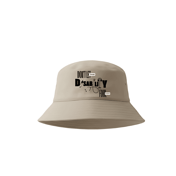 "DLTdFY" Logo Bucket Hat Brown