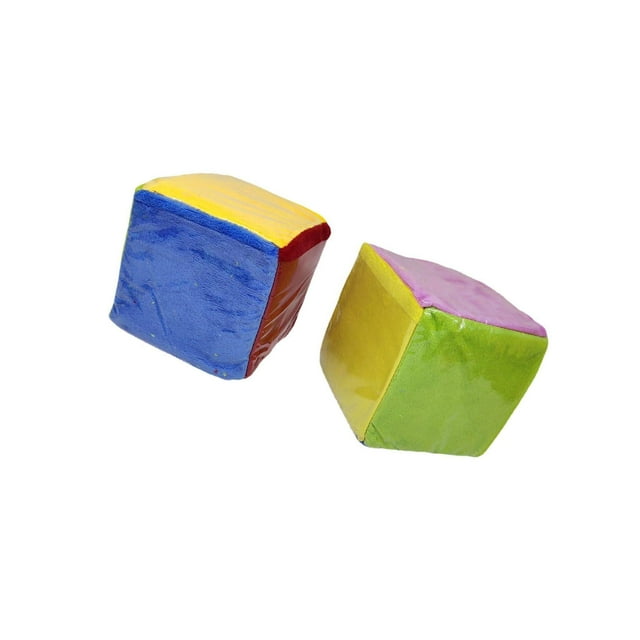 2 Pcs dés de Jeu de 4 Pouces avec Poches Transparentes pour Jouets Éducatifs