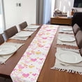 thumbnail image 2 of JingChun Clearance Under $2.00 Valentine's Day Love Printed Table Flag Holiday Gift Home Table Kitchen Mat, 2 of 5