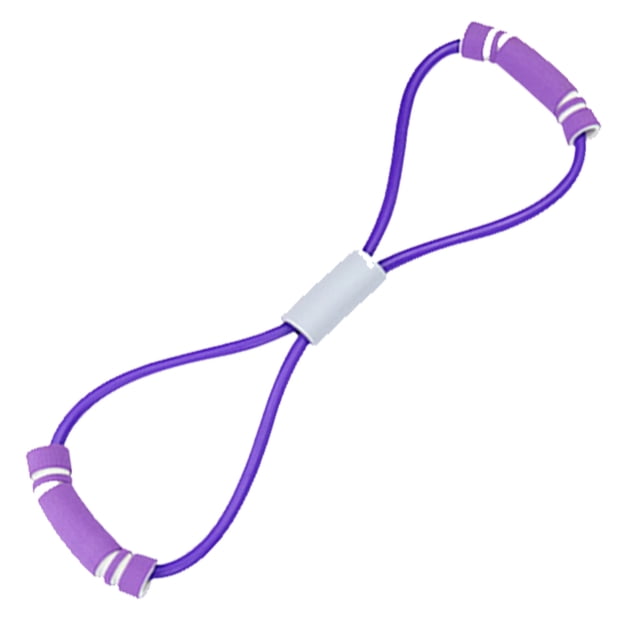Resistance Band Yoga Rally Strap Body Shaping Pull Rope Silicone Pull Elastic Yoga 8 Word Shape Stretch Chest Fitness Tools