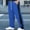Blue, variant on ITSAME Mens Sweatpants with Pockets, Drawstring Active Fit Straight Casual Pants Workout Trousers Black S