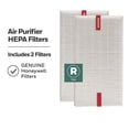 thumbnail image 3 of Honeywell Air Purifier Replacement Filter, HRF-R1, R HEPA Filter, 2 Pack, 3 of 10