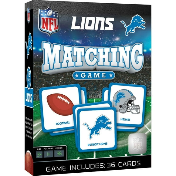 Juego de combinación MasterPieces Sports Games Detroit Lions NFL