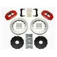 thumbnail image 2 of WILWOOD CORVETTE C6 13" FRONT SUPERLITE 6R BIG BRAKE KIT WITH FREE STAINLESS BRAKE LINES & BRAKE FLUID, RED CALIPERS, SLOTTED ROTORS, 2005-2013 CORVETTE C6, 2 of 5
