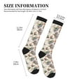 thumbnail image 2 of Picia Flying Butterflies-1 Printed Sports Compression Socks - 15-20mmHg Graduated Compression, High-Performance Soft and Breathable Socks for Men and Women, 2 of 5