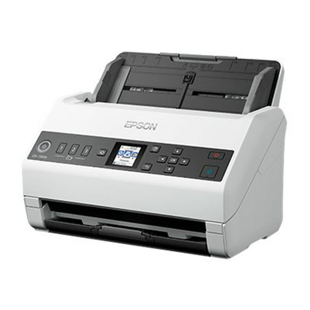 Epson DS-730N Network Color Document Scanner, 100-page Auto Document Feeder (ADF), Duplex Scanning
