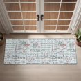 thumbnail image 2 of Math Equations Grid Formulas Pattern Door Rugs,Washable Non Slip Door Mats Indoor,Decorative Door Mats,Entry Mat Indoor for Entrance,Bedroom,Kitchen,Bathroom,16"x47", 2 of 6