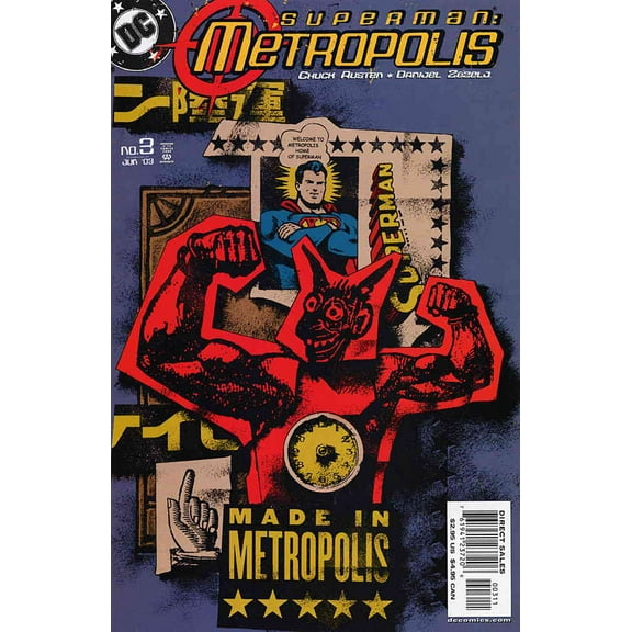 Superman: Metropolis #3 VF ; DC Comic Book