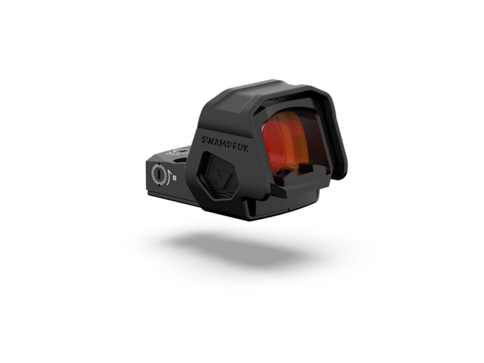 Swampfox Sentinel II Ironsides Shield Red Dot Sight Cover, Black