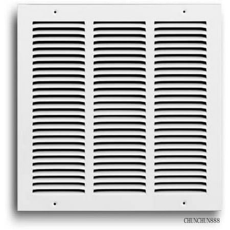 

170 12X12 Return Air Grille 12-Inch X 12-Inch Sidewall Or Ceiling Return Air Grille White