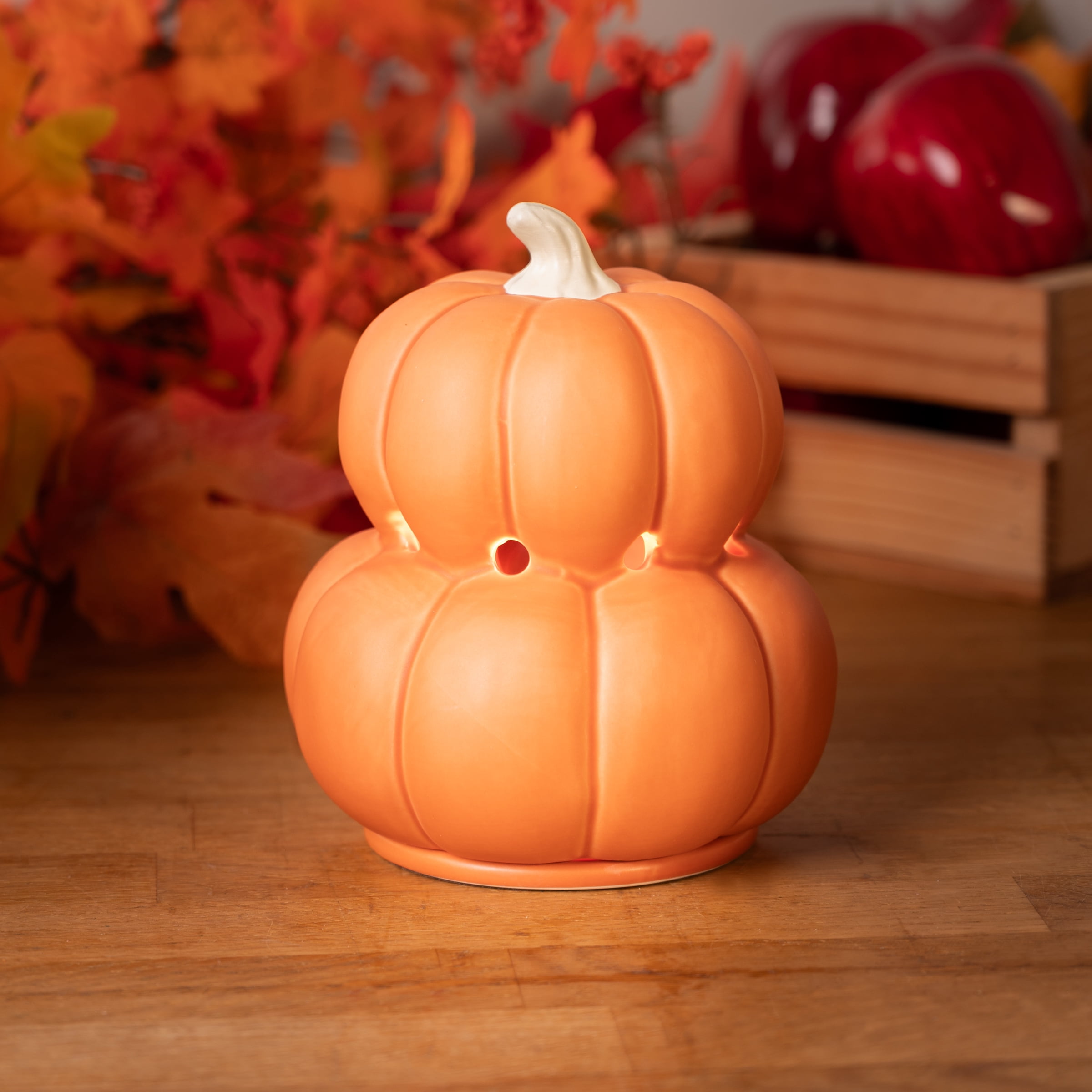 Better Homes & Gardens Double Orange Pumpkins Full Size Wax Warmer
