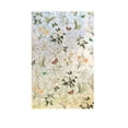 thumbnail image 2 of Linnome Floral Patterned Window Film Privacy Sun Shielding Electrostatic Glass Sticker for Home Bathroom 17.71x47.24in Multicolor#05, 2 of 9