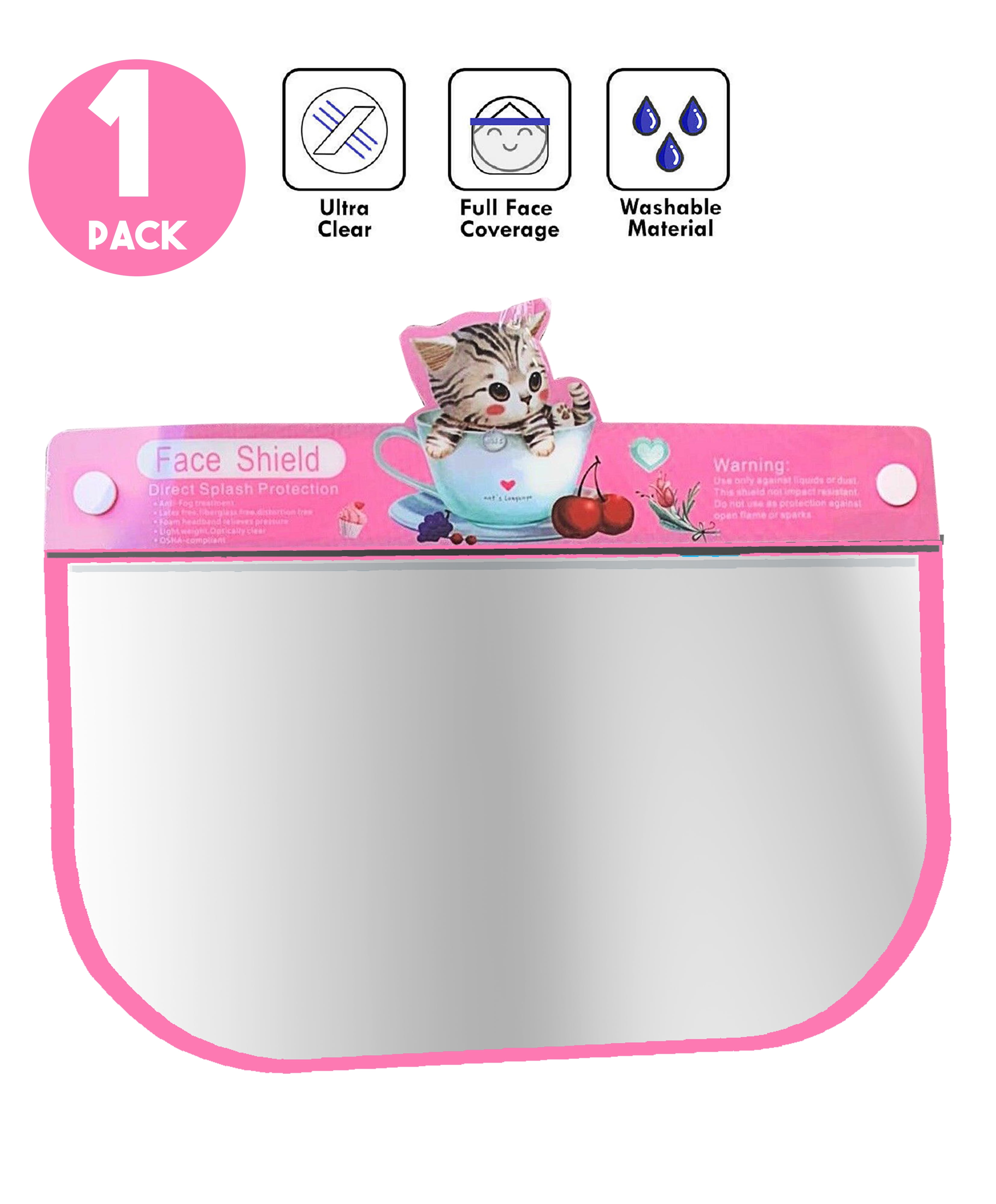 Kids Girls Boys Unisex Dust Proof Reusable WindProof Headwear