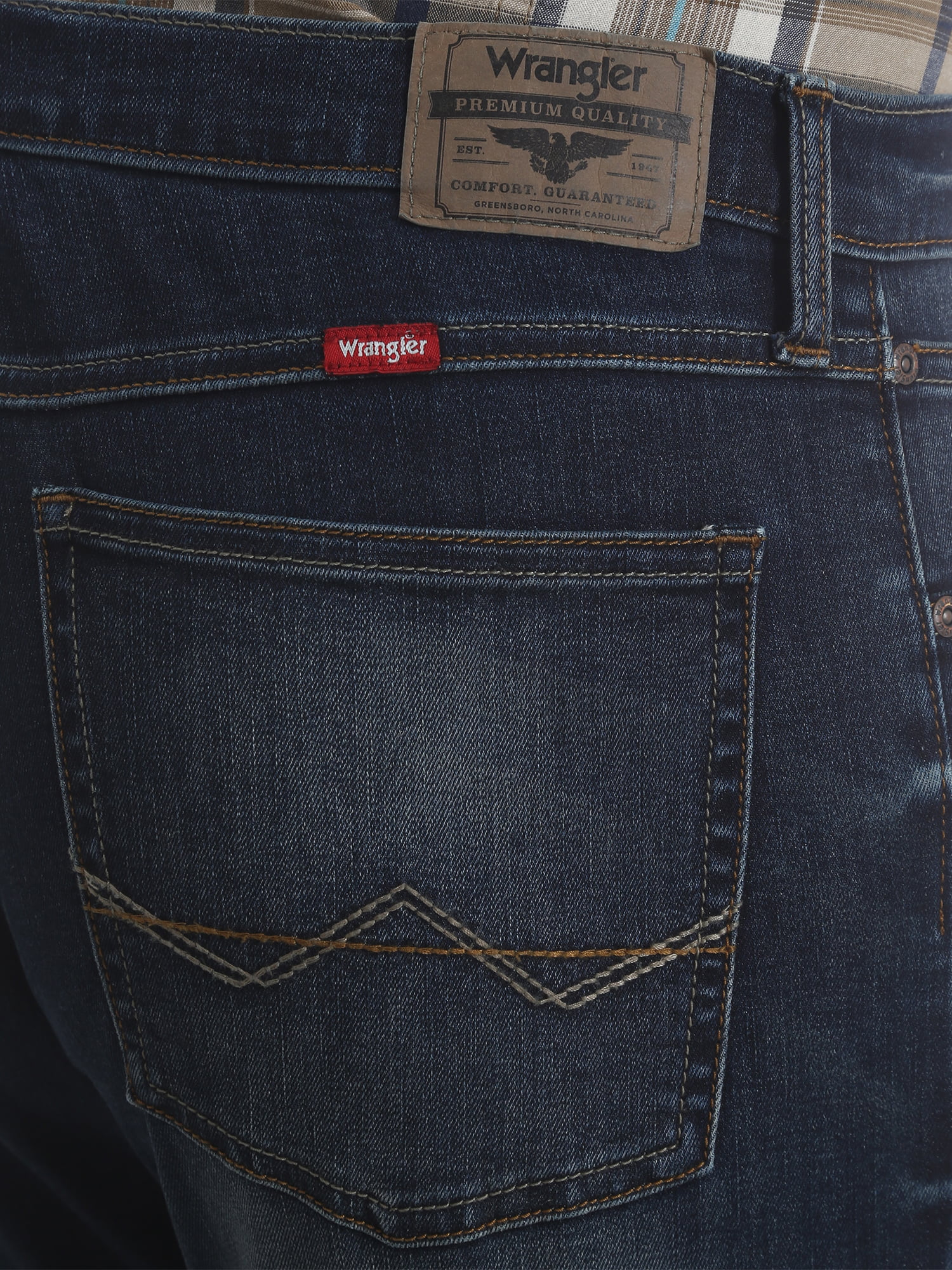 wrangler slim straight flex jeans