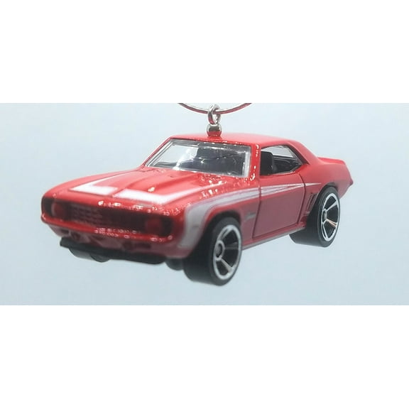 Christmas Ornament for 1969 COPO Chevy Camaro Red/White Decals