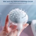 thumbnail image 4 of Scalp Massager Shower Cepillo de Ducha Manchas anti-picazón Raíz Cabello Masaje Cuidado de Masaje Cuerpo Herramienta Suministros Masculinos Niños Animales Azul AweSitey CE001265-03B, 4 of 7