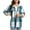 BA-Multicolor, variant on Women's Fleece Sherpa Shirts Jackets Casual Long Sleeve Button Down Plaid Shacket Winter Coat with Pockets, Multicolor, S