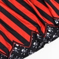 thumbnail image 4 of Disfraz Mizzuco, vestido pirata para niñas de 10 a 11 años, rojo, 4 of 7
