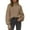Light Khaki, variant on PRETTYGARDEN Fall Oversized Sweaters for Women Chunky Knit Long Sleeve Turtle Neck Pullover Tops Cozy Winter Clothing