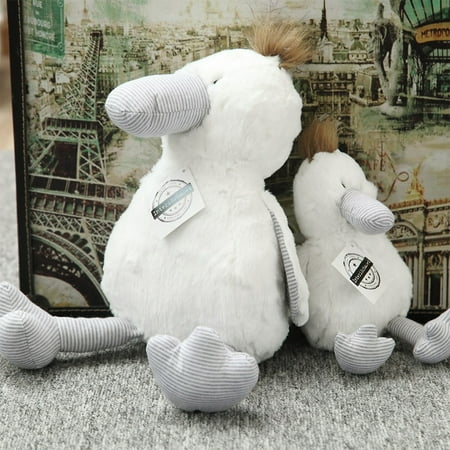 - Cute Cartoon Rabbit Bear Plush Toys Soft Comfortable Home Decoration Baby Pacify Doll Gift Height:25cm large duck