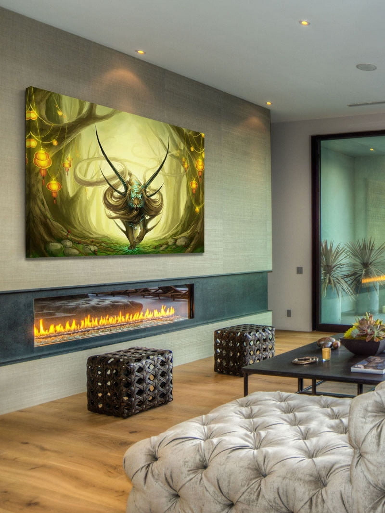 Marmont Hill "God of Evanescence" Painting Print on Canvas