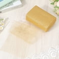 thumbnail image 3 of 50 Yards 6 Inch Gold Tulle Fabric Roll Sparkle Sheer Netting Cloth by The Yard Soft Breathable Mesh Polyester Spool Fabrics, 3 of 7