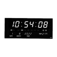 thumbnail image 1 of Large Screen Digital Wall Clock LED Display Desk Time Temperature Calendar Date D7Z1, 1 of 8