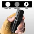thumbnail image 3 of Mini Linterna LED XHP50 de 10000 Lúmenes, Recargable por USB, Batería Incorporada, 3 Modos de Luz, Lámpara de Antorcha Portátil de Larga Duración, 1200 MAh, 3 of 10