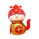 thumbnail image 5 of Serpiente de peluche de Año Nuevo chino, juguete de serpiente, recuerdo de fiesta, accesorio fotográfico creativo Altura 22 cm, 5 of 9