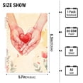 thumbnail image 3 of Hands Flowers Hearts Ring Binder Notebook Journey Note Diary College Ruled Spiral Notebook Study Loose Leaf Paper A5 60 Pages, 3 of 8