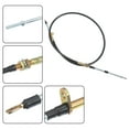 thumbnail image 4 of Unique Bargains 1pcs Black Gear Shifter Transmission Control Shift Cable Fit for B M Shifters, 4 of 6