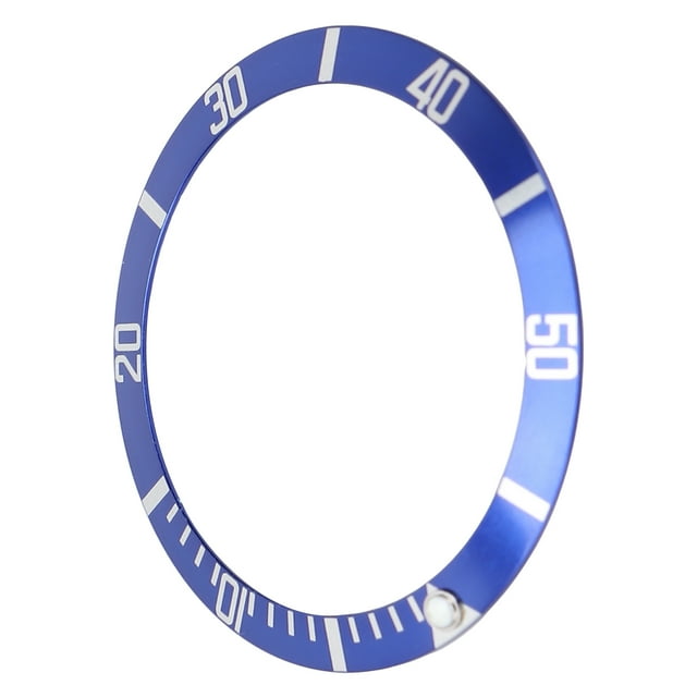 Insert de Lunette de Montre, Lunette de Montre de Remplacement Montre Lunette Insert pour Horlogers pour Montre pour Réparateurs de Montres pour Remplacement de Lunette de Montre Noir, Bleu, Vert