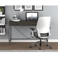 thumbnail image 3 of Safdie & Co. Computer Desk-49" Grey Wood 2 Drawers/Black Metal, 3 of 3