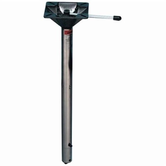 1642008 Spring-Lock Power Rise Pedestals - Stainless Steel - 22.5 - 29.5 in. - Adjustable Height
