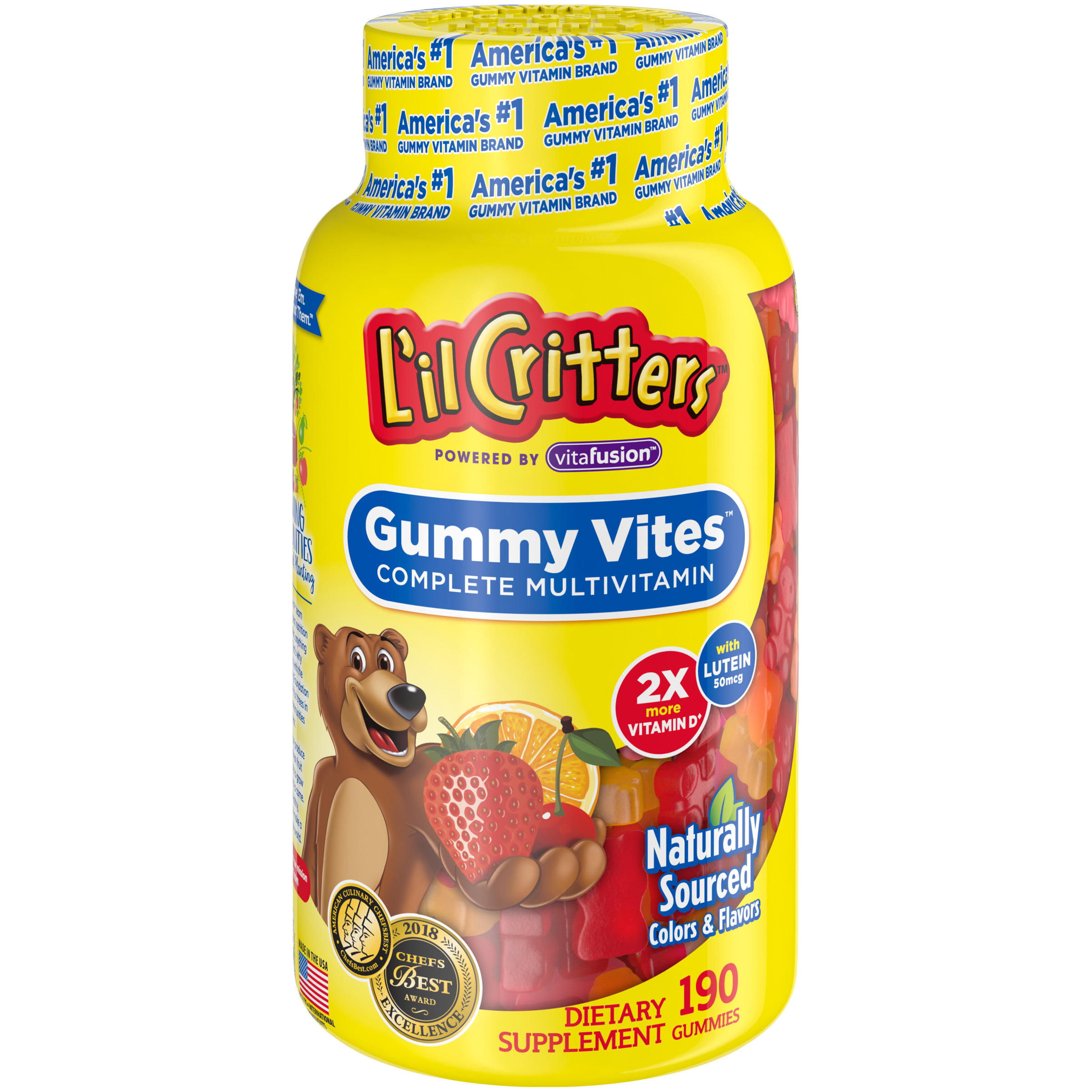 chewable vitamins for 1 year old