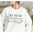 thumbnail image 2 of Last Christmas As A Miss Sweatshirt Christmas Bride Sweatshirts Future Mrs Shirts For Women, 2 of 5