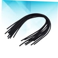 thumbnail image 4 of Homoyoyo 10Pcs Yangqin Rubber Tube Black Durable Instrument Tube for Chinese Dulcimer, 4 of 8