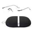 thumbnail image 1 of Gafas de Juego Yuyangstore Lentes Planas Transparentes Gris Oscuro, 1 of 8
