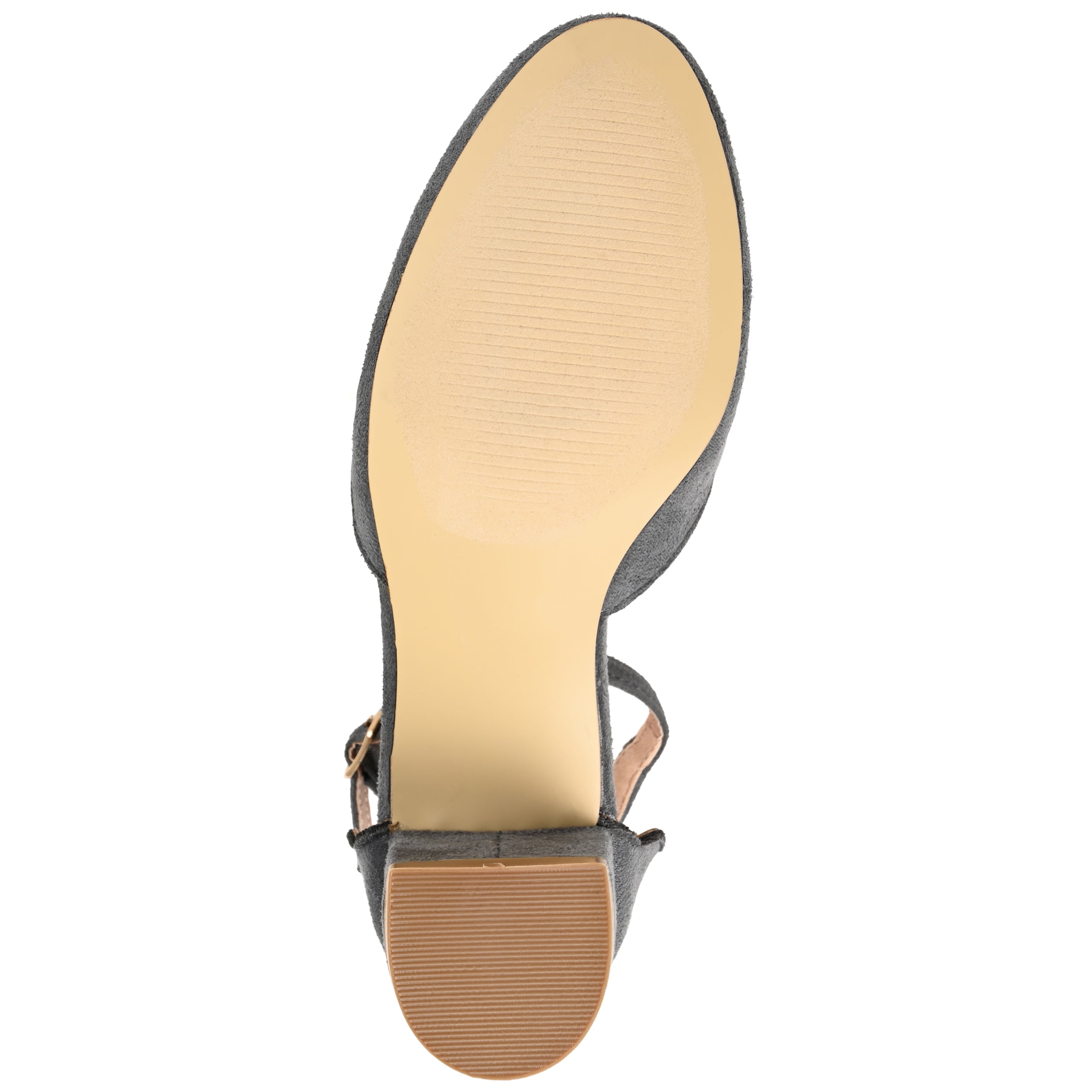 Journee Womens Edna Round Toe Low Block Heel Pumps, Widths Available