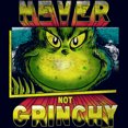 thumbnail image 2 of Junior's Dr. Seuss Distressed Never Not Grinchy  Graphic T-Shirt, 2 of 3