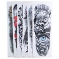 thumbnail image 2 of Full Arm  Sticker, 6 Sheets Full Sleeve Temporary  Extra Large  For Women For Men For Parties Swimming For Daily Use, 2 of 8