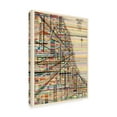 thumbnail image 2 of Trademark Fine Art 'Modern Map of Chicago' Canvas Art by Nikki Galapon, 2 of 3