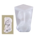 thumbnail image 4 of Moldes de silicona 3D para velas, adornos de resina para fiestas 75x66x106mm, 4 of 7