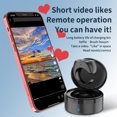 thumbnail image 2 of Justharion ABS Bluetooth V3 Video Scrolling Controller Supports Remote Volume Adjustment Portable Can Be white, 2 of 6