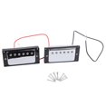 thumbnail image 2 of Remplacement de Pièces de Guitare Électrique Micro Métal Double Bobine pour LP Noir Cadre Micro, 2 of 7